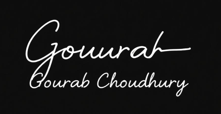 Logo Gourab Choudhury